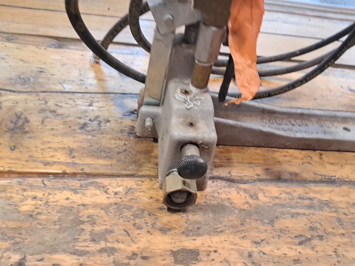 Wheeler Rex Hand Operated Hydrostatic Test Pump 615 Os182  4