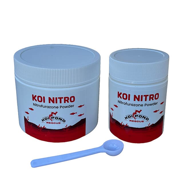 KOI NITRO Nitrofurazone Powder for Fish Ponds & Aquariums 3