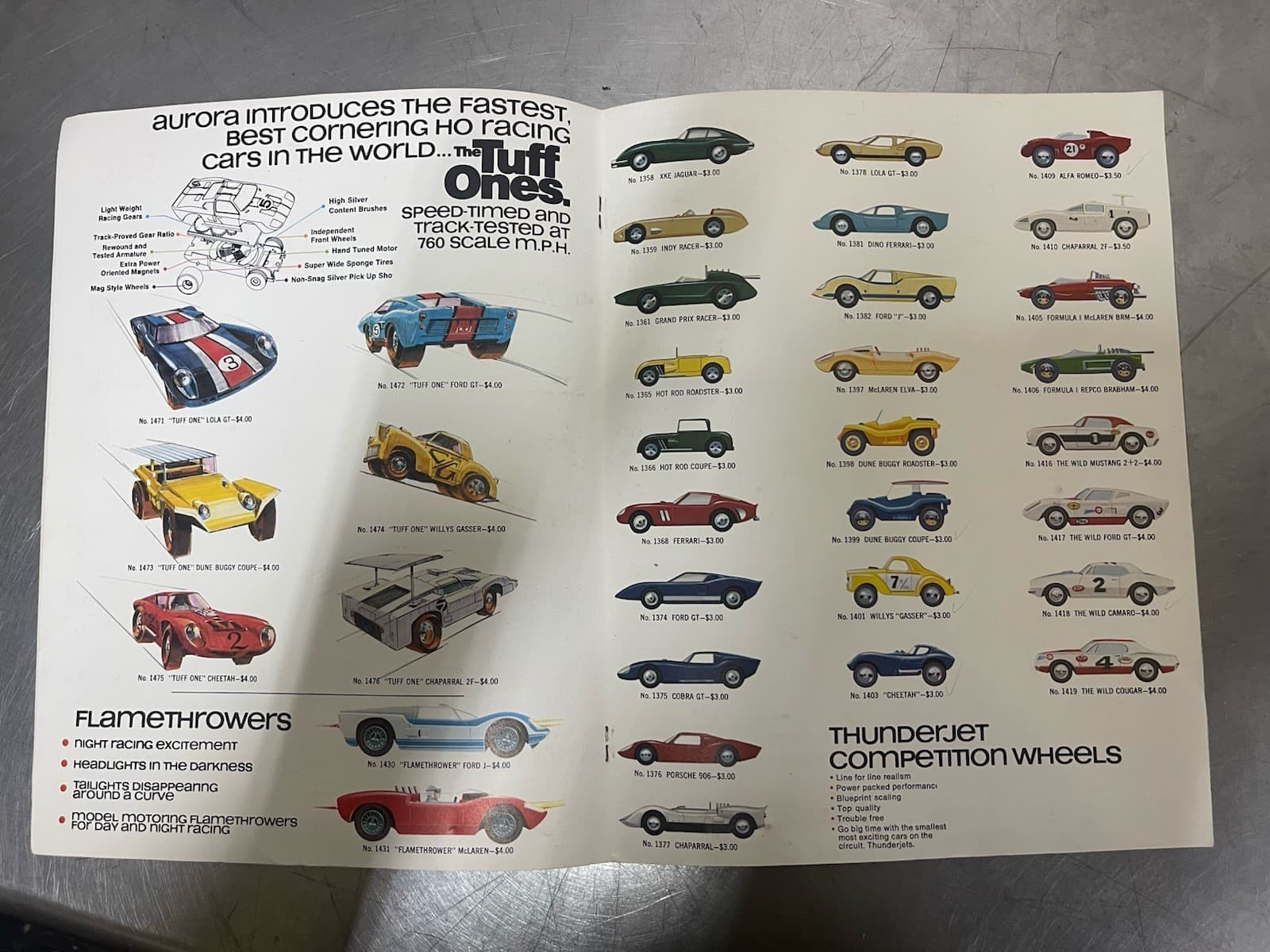 1970 Aurora Model Motoring In HO Scale Catalog 5