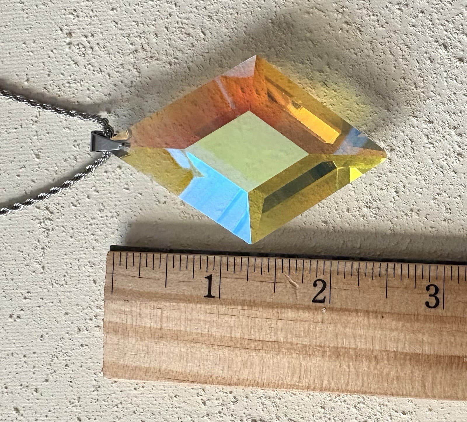 Stunning Crystal Pendant Charged With Tachyon And Energy  From Kryon. 2