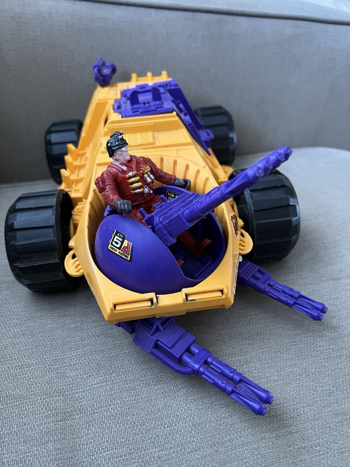 Vintage 1990s Hasbro GI Joe Cobra Parasite Vehicle  * Read Description * 5