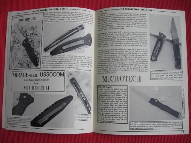 The Automatic Knife Resource Guide And Newsletter - Vol.5 No.4 5