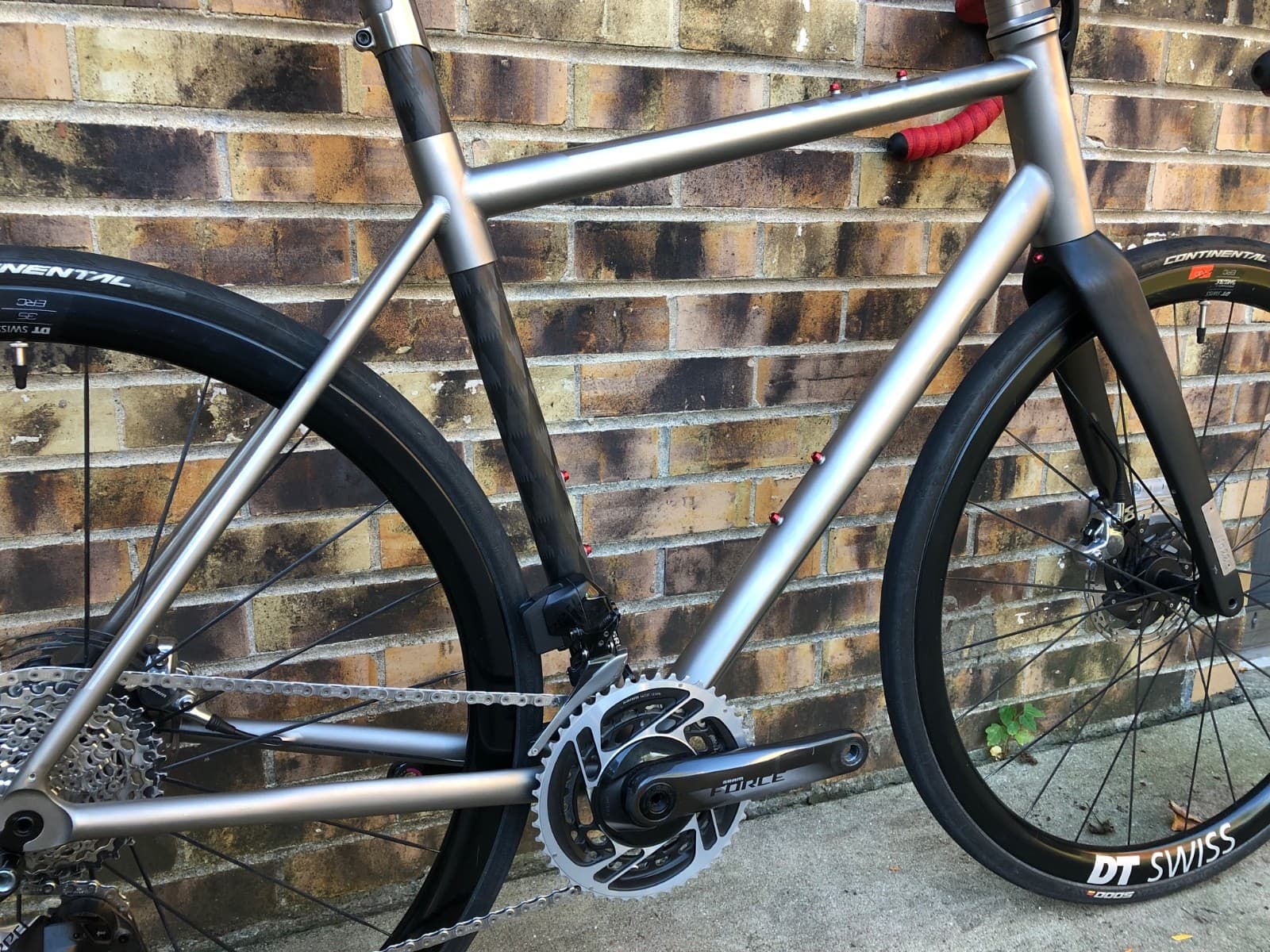 2023 NO22 AURORA TITANIUM / CARBON 52 CM BIKE! SRAM RED AXS! DT SWISS 1100 DICUT 5