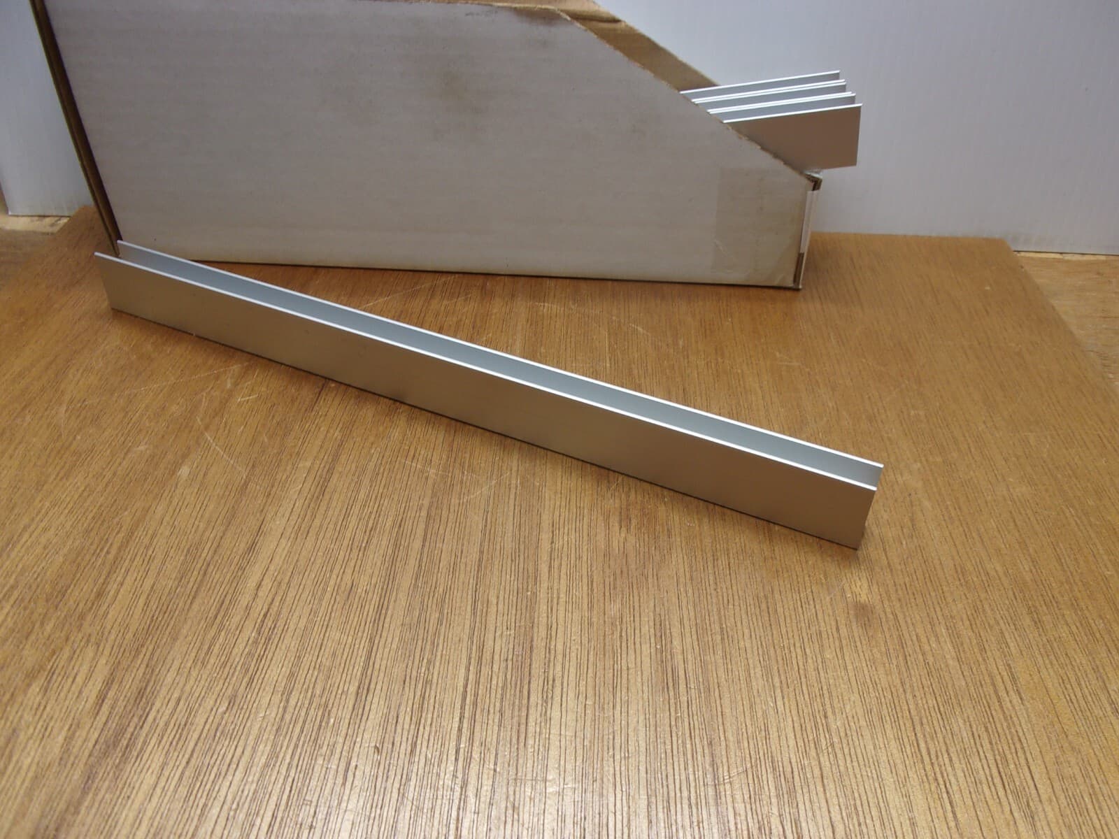 1/2" Base X 1" Leg X 12" 6063 Aluminum U Channel .062" Wall Square Corner USA