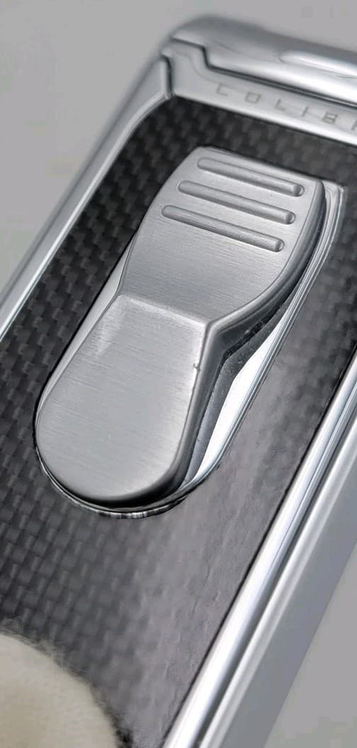 Colibri Lighter Quantum SST Wind-Resistant System Torch Flame Silver QTR-5000 4