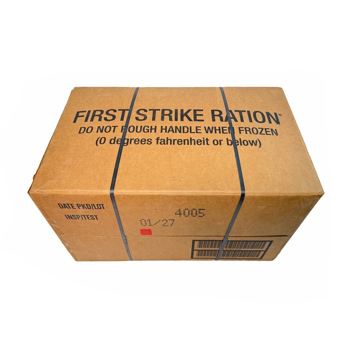 First Strike Ration (24 hour MRE) FSR - Insp 2027 - Case or Individual Menu