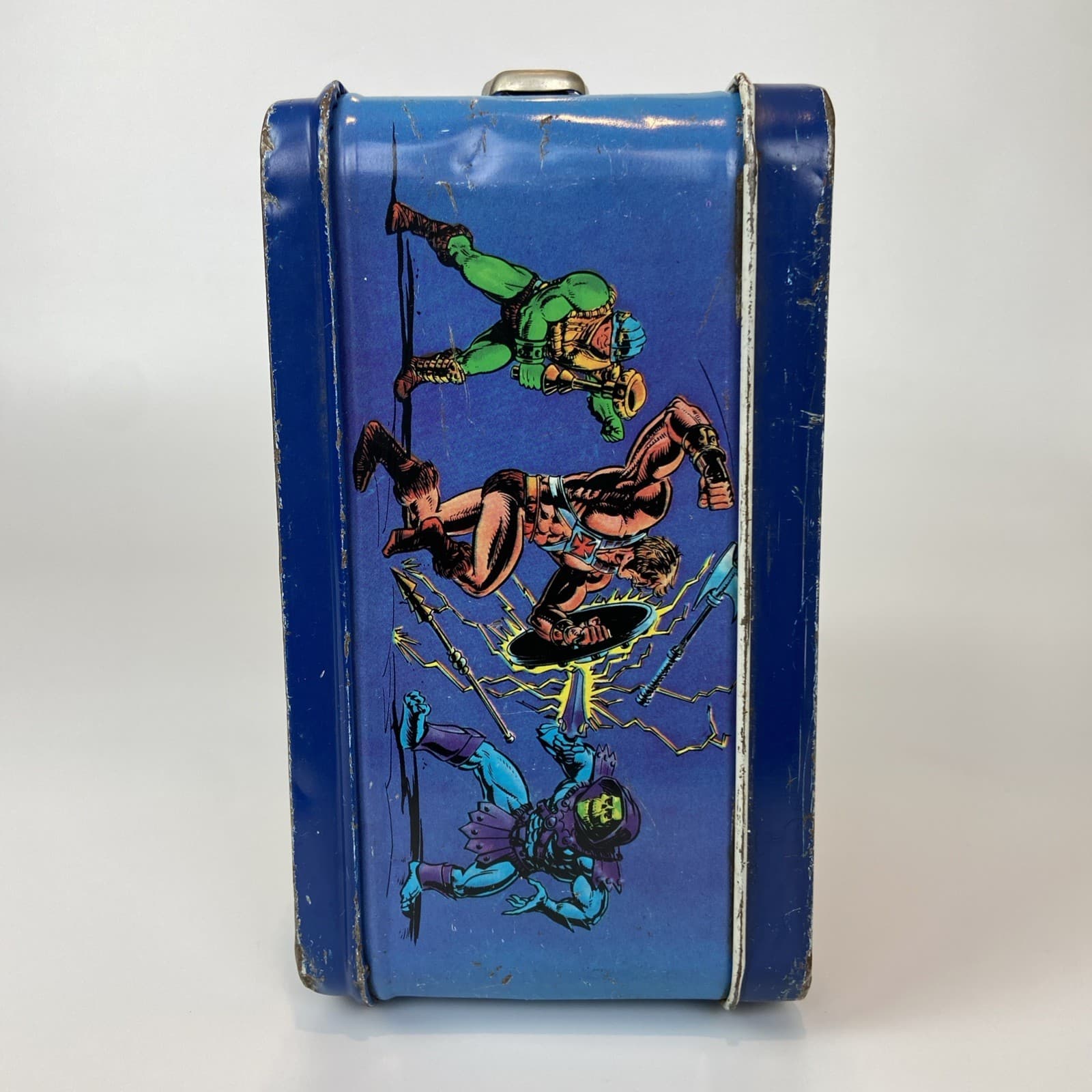 1983 Masters of the Universe Lunch Box & Thermos Vintage Lunchbox He-Man VTG 80s 3