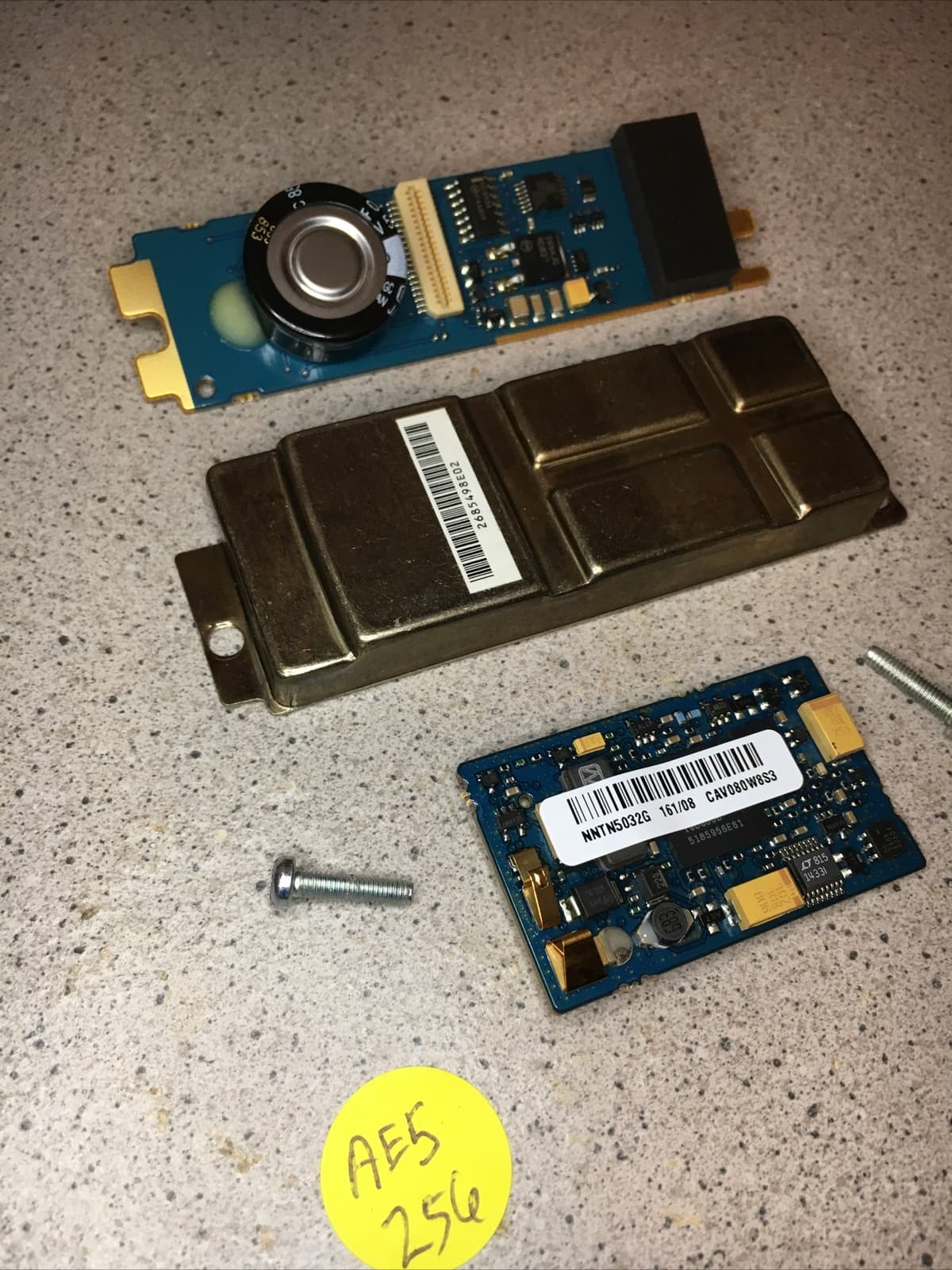 Motorola XTL2500 XTL5000 AES-256 encryption NNTN7427 & Carrier Board MHLN6918B 4