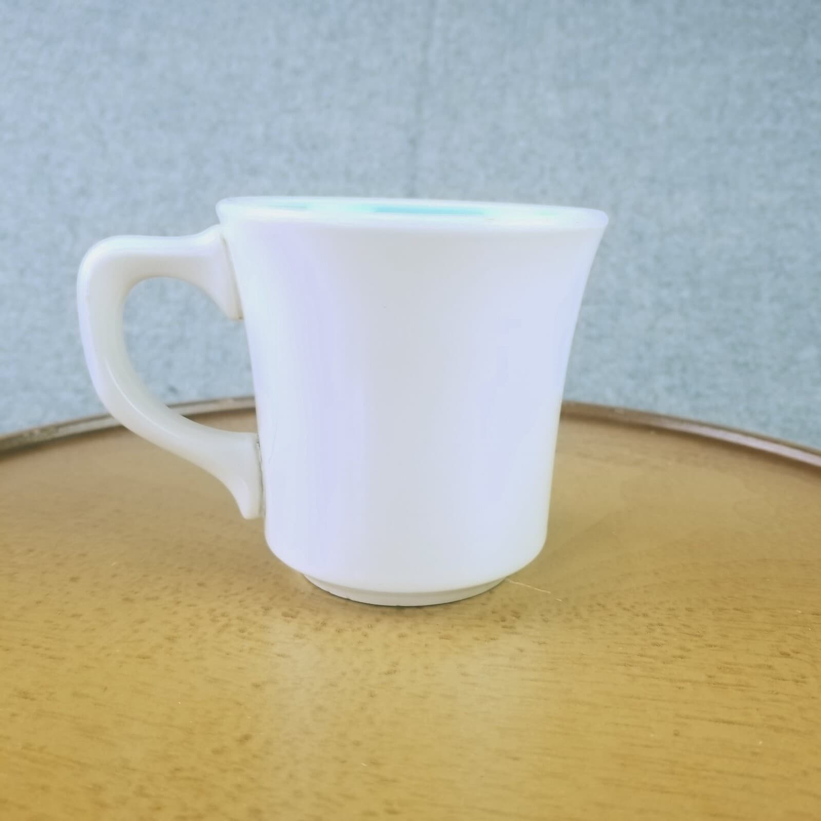 VTG USS INTREPID (CVS-11) Fighting "I" White 3.5" Inches Tall Taylor Mug Cup EUC 4