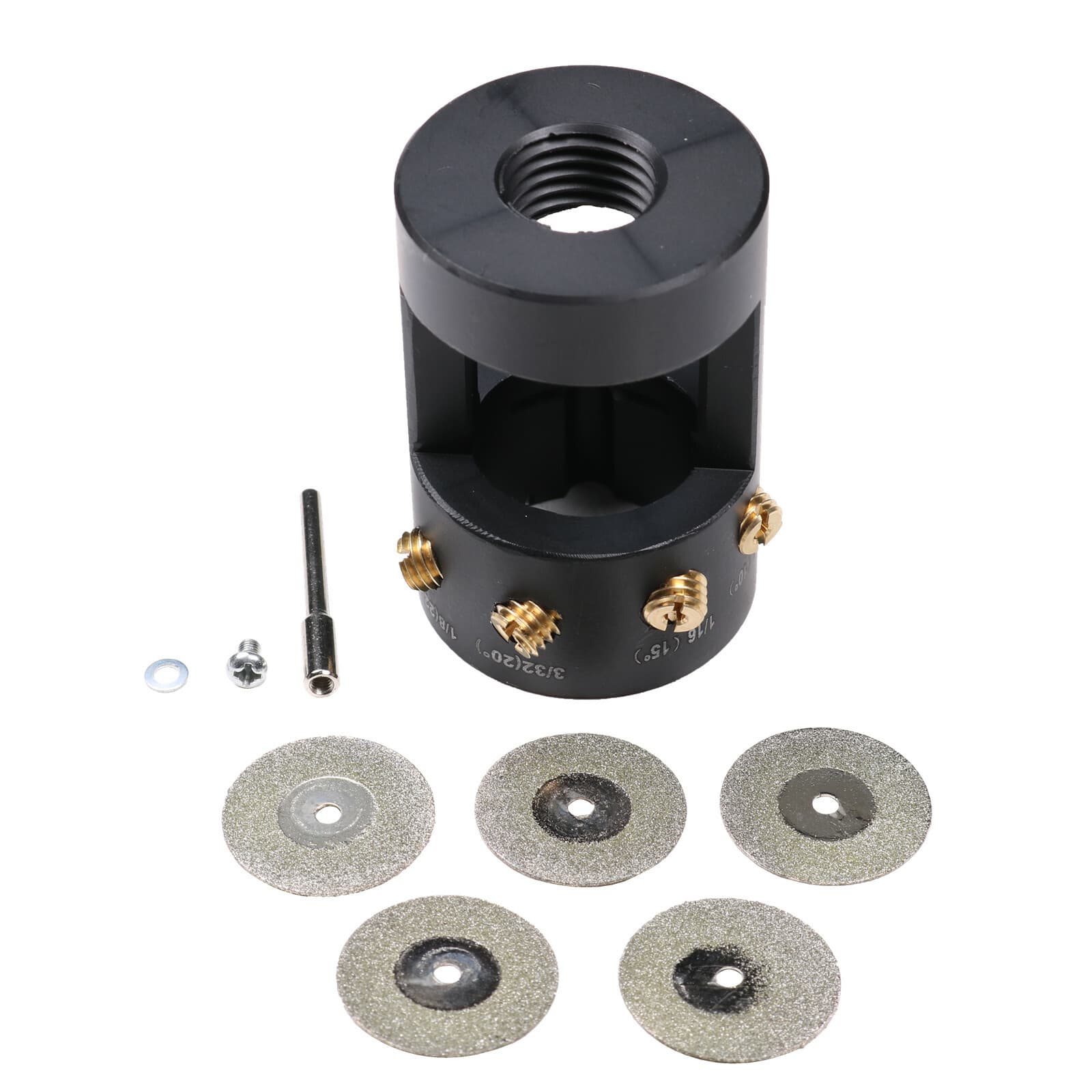 Tungsten Grinder & Sharpener Multi-Angle Offsets Head Tool For TIG Welding Kit 2