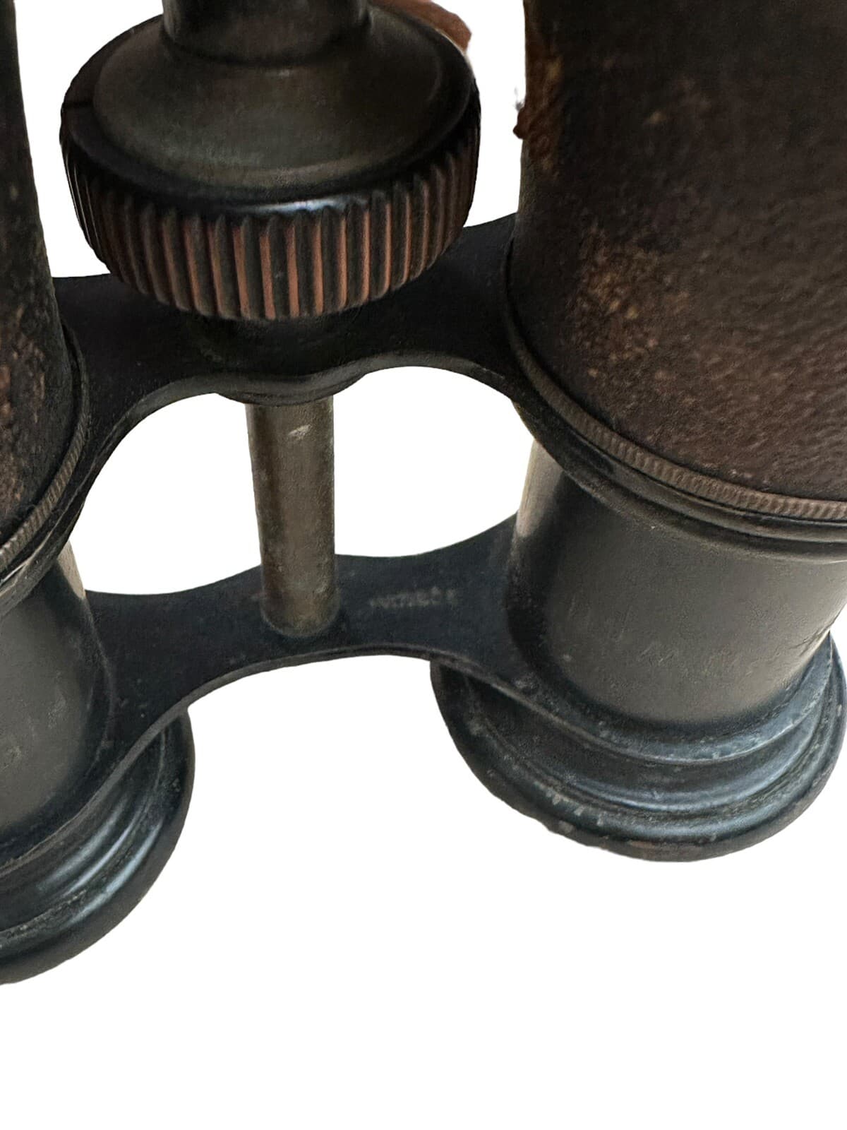 Rare HTF La Ville WW1 Signal Observation Post Binoculars with Compass And Case 2