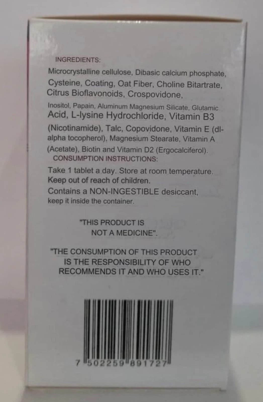 Gelasimi Antioxidants and Amino Acids 30 Tablets 100% from Mexico 2