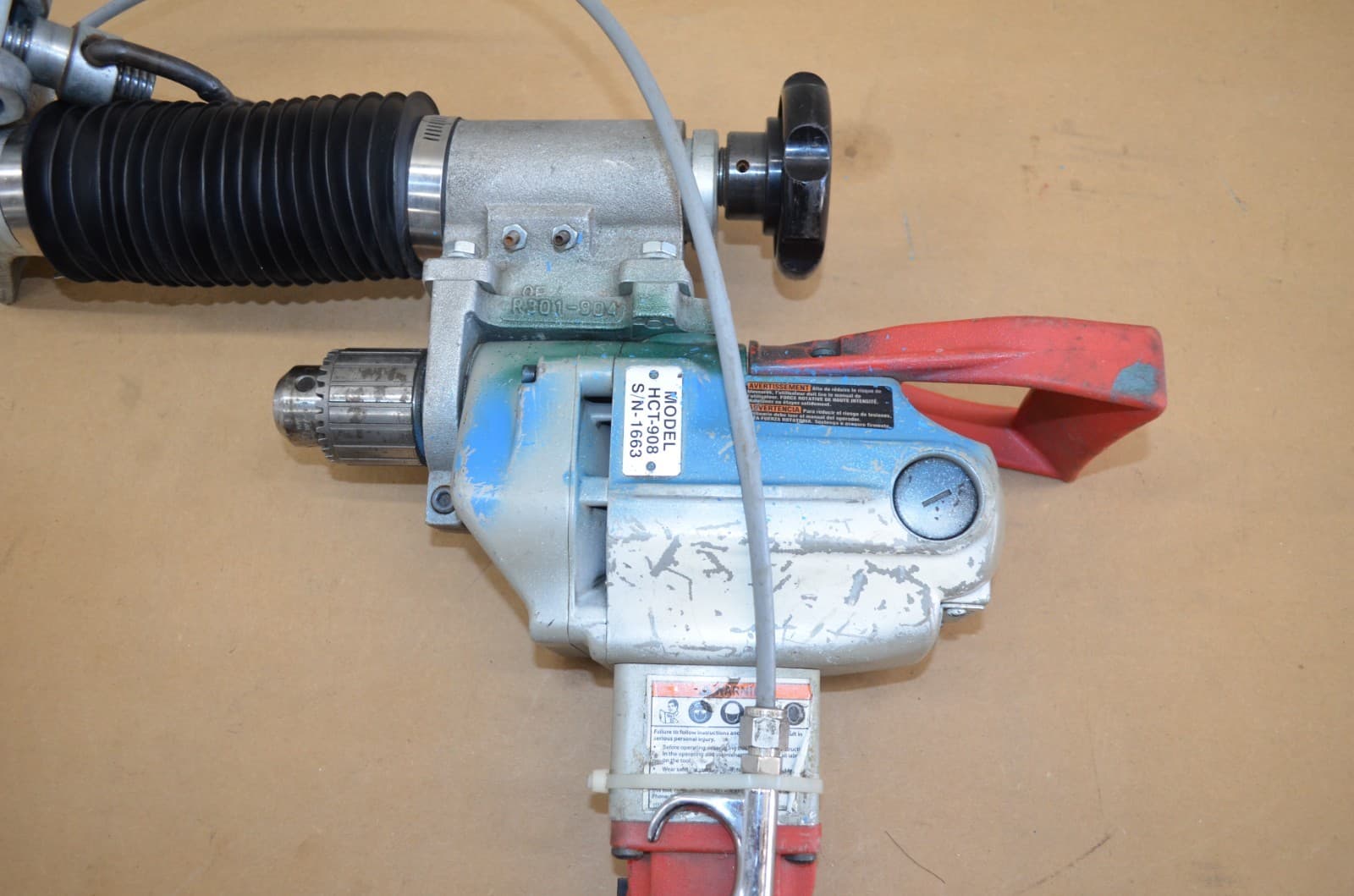 Victaulic HCT 908 Hole Cutting Tool 1/2" Variable Speed Milwaukee T-Drill 120V 5