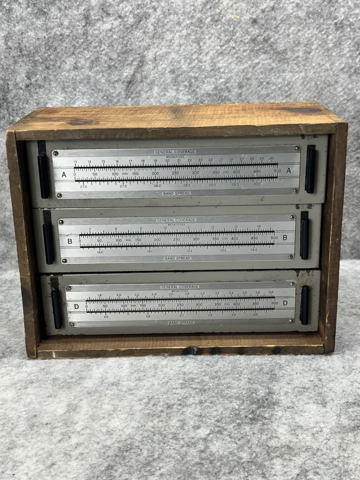 NATIONAL COIL SET HRO 7 IN BOX A B D INCLUDES WOOD BOX 2