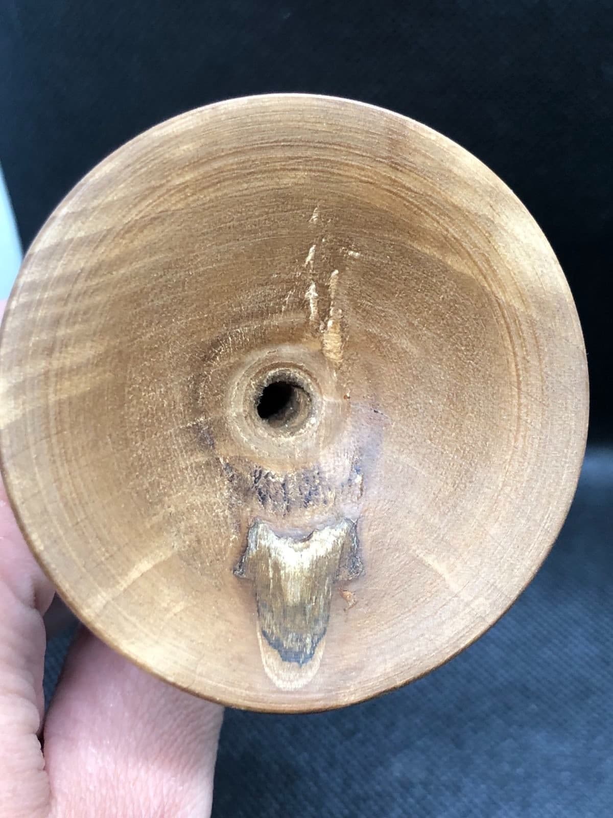 ANTIQUE WOODEN STETHOSCOPE MEDICAL DOCTOR TOOL MONAURAL EAR TRUMPET WOODEN RARE 6