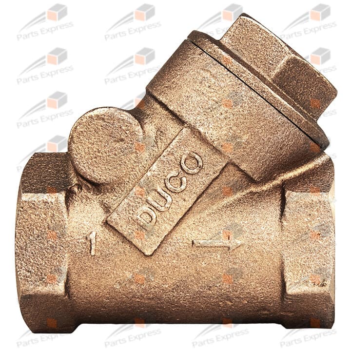 1" SWING CHECK VALVE (BRONZE, 200 WSP) FOR HIGH PRESSURE STEAM, ASME, #62 3