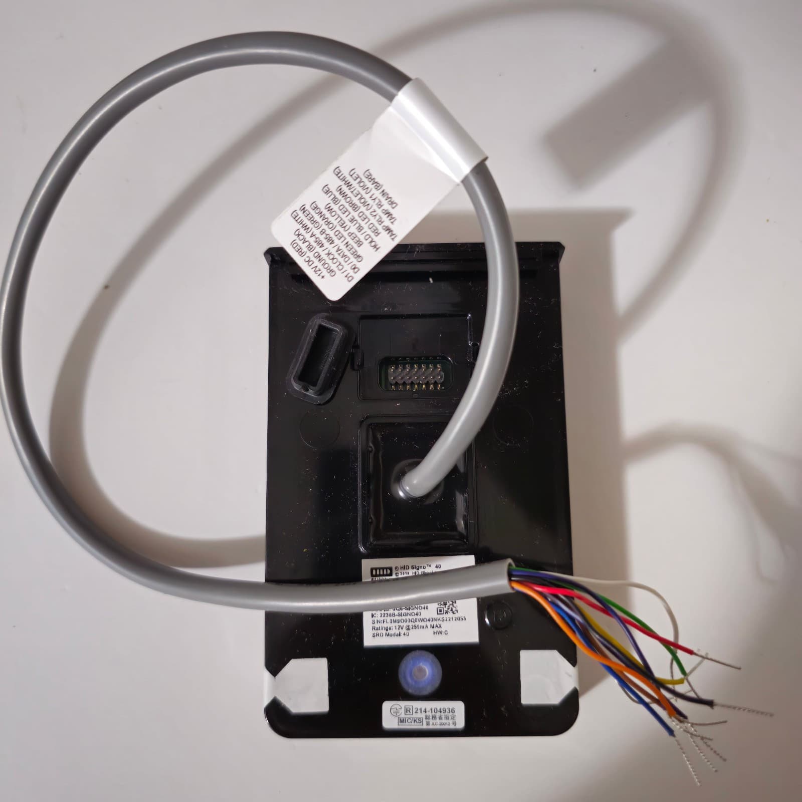 HID Signo 40 Smart Card Reader - Black (40NKS-T0-000000) New 3