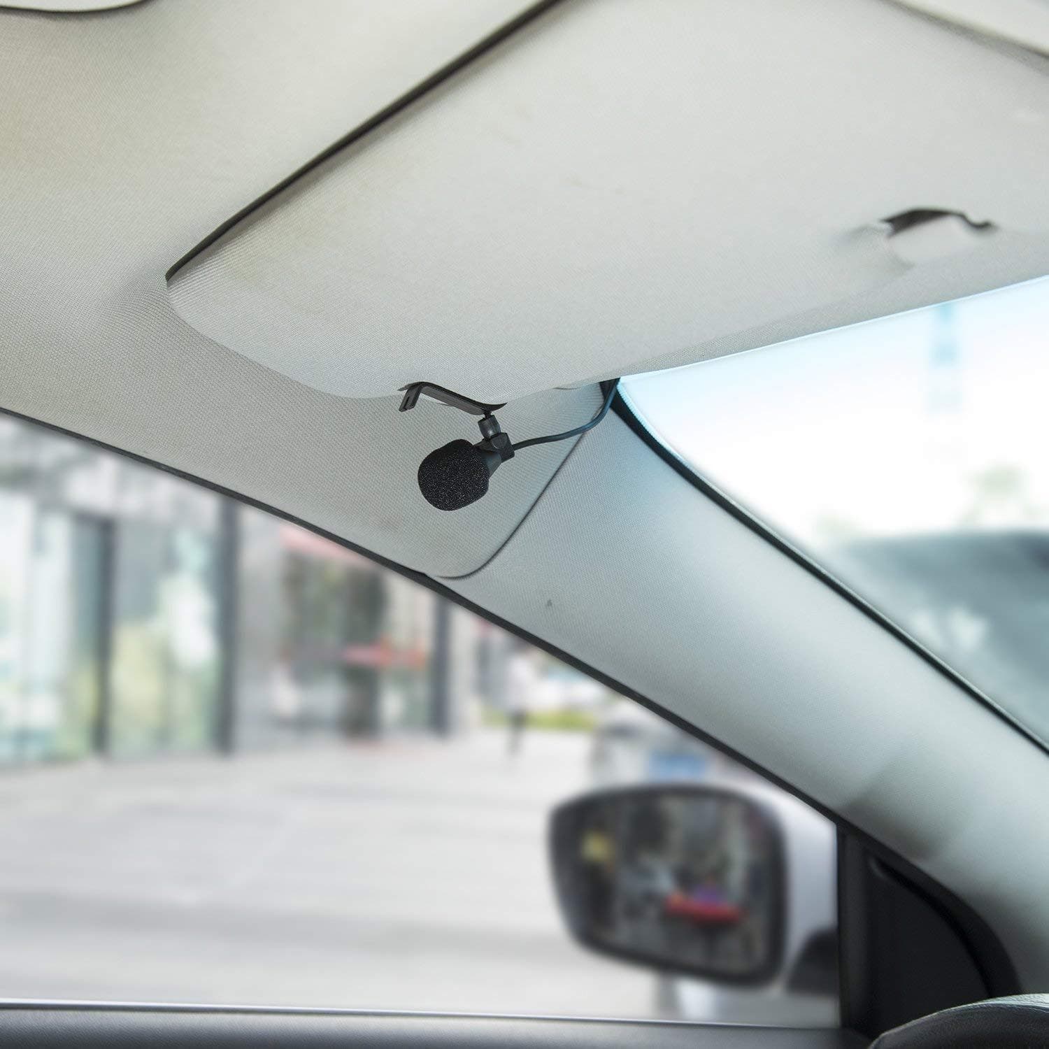 3.5mm Car Stereo External Microphone For Bluetooth Enabled Stereo Radio GPS DVD 3