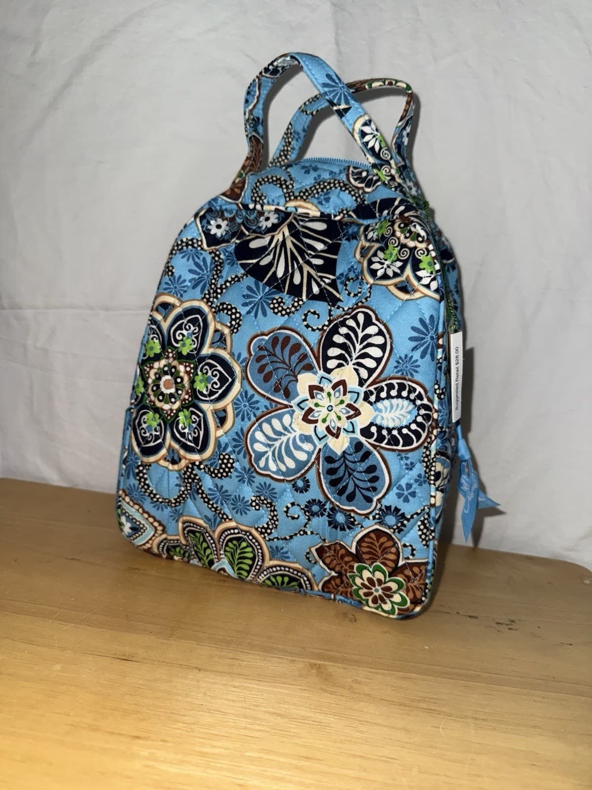 Vera Bradley Bali Blue Lunch Bunch Insulated Bag Retired Pattern New NWT 4
