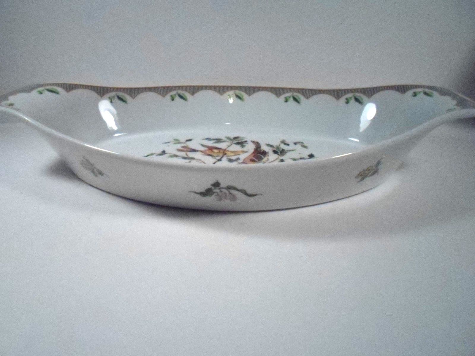 Georges Briard Woodland Melody Ceramic 12.5/8" x 7" Augratin Baking Dish  VTG. 3