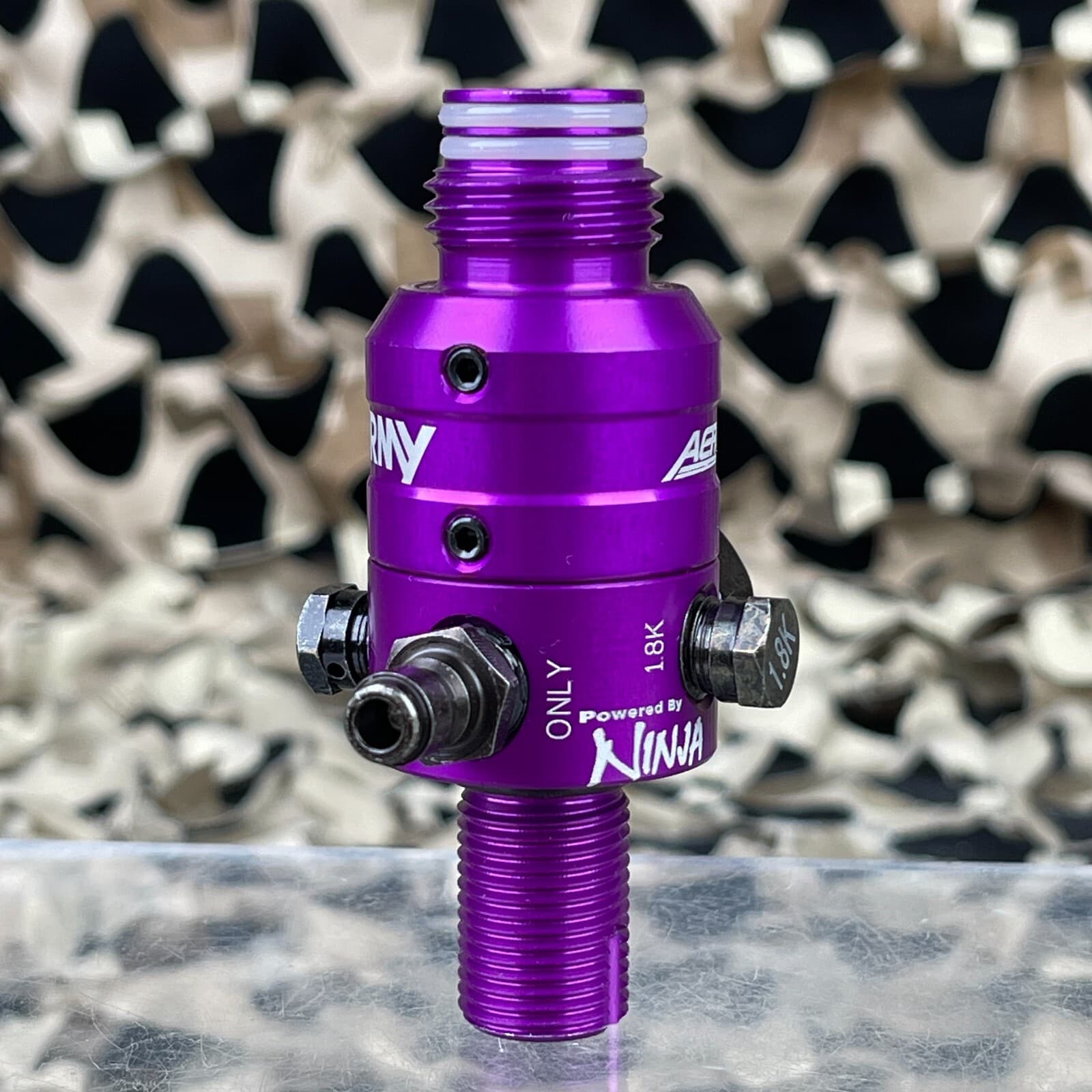 NEW HK Army Aerolite2 Pro Adjustable Regulator - Purple Base - 4500 PSI 2
