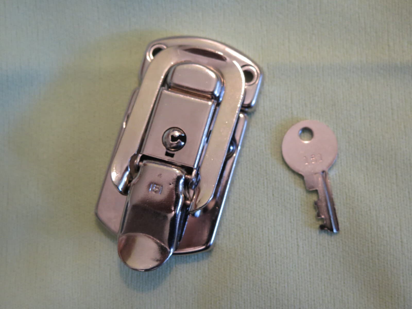 Vintage NOS 3" USA Excelsior latch for tool box Remline Gerstner machinist chest