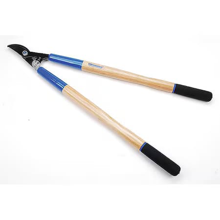 Westward 2Zb47 Lopper, Bypass Blade, 1-3/8 In Cut Cap, Non-Stick Steel 3 In L