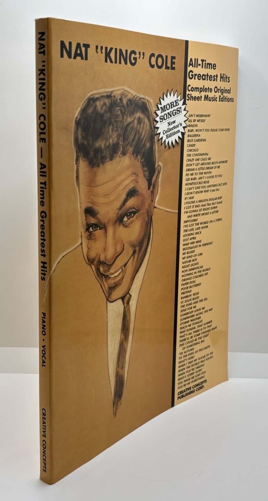 Nat King Cole All Time Greatest Hits • Sheet Music Piano Vocal #LikeNew 2