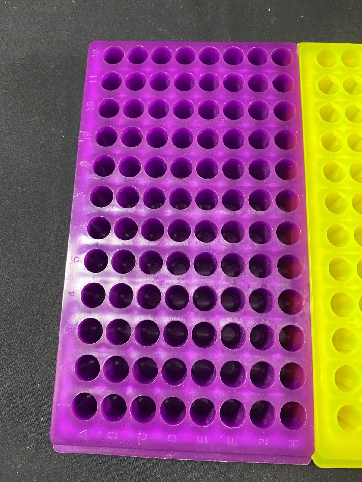 LABORATORY 96-Place Tube Racks 2mL/1.5mL/0.5mL Tubes 8x12 Polypropylene (5/cs) 4