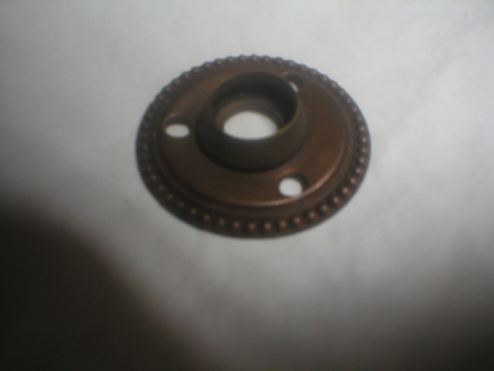 Antique Beaded Doorknob Plate 3