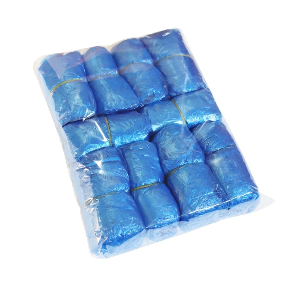 100-300 Packs Shoe Covers Disposable Non Slip Premium Waterproof for Home Hotel 2