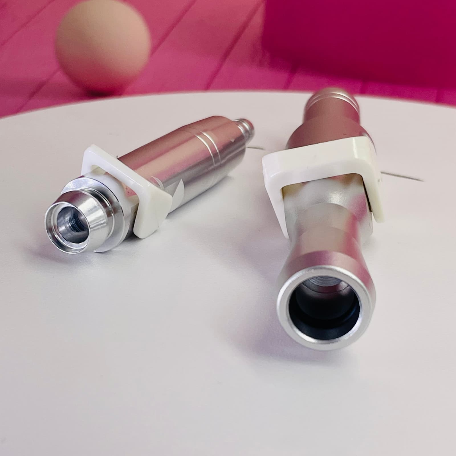 2x Universal Dental Saliva Ejector Suction Valves SE/HVE Tip Adaptor Strong+Weak 2