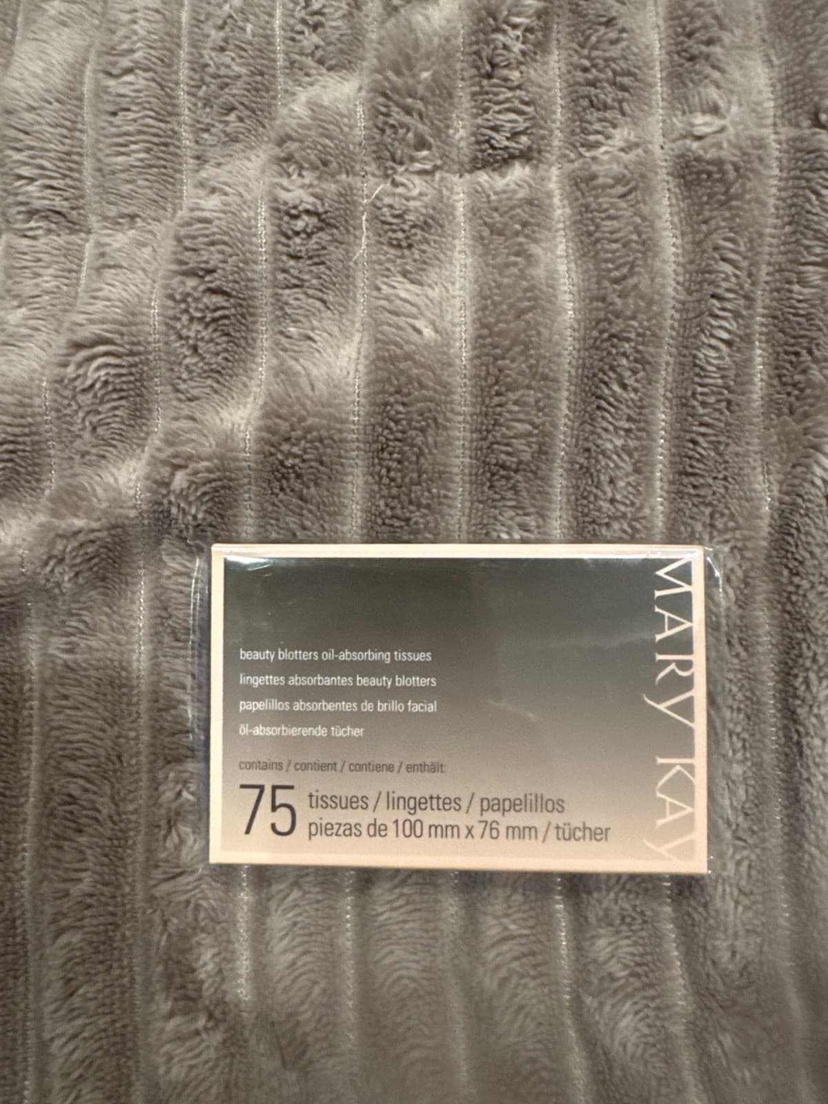 TWO PACKS OF Mary Kay Beauty Blotters Oil-Absorbing Tissues 75 Sheets  2packs