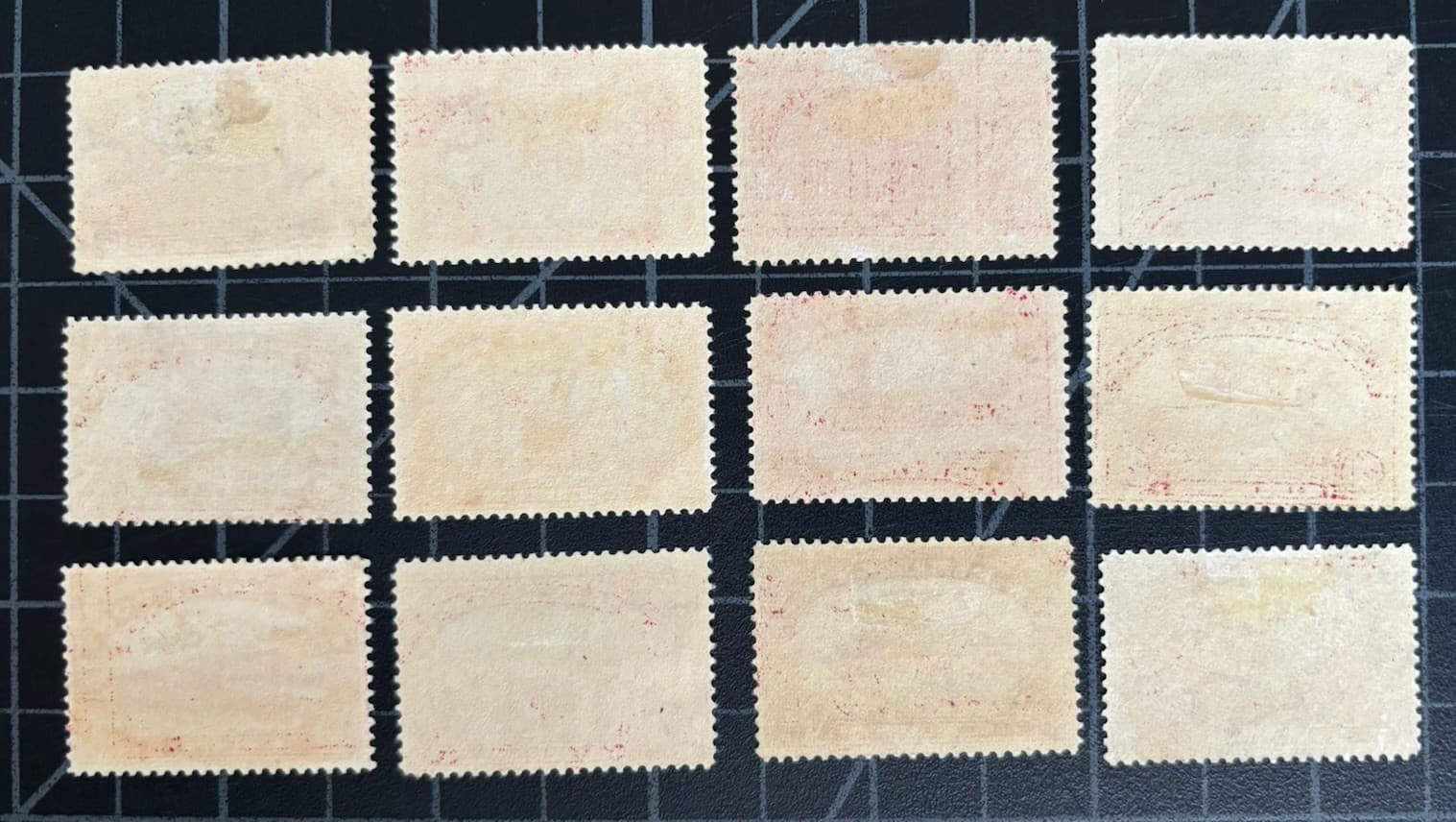 US Stamps - SC# Q1 - Q12 - MOGH - Premium Set - SCV = $885.75 2