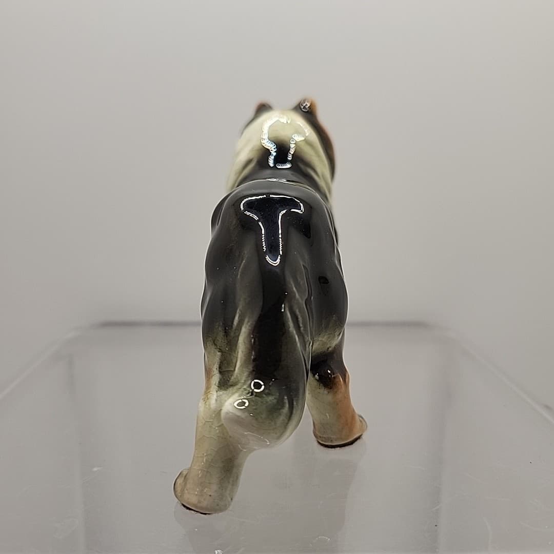 Vintage Rough Collie Dog Figurine. Unmarked 4"×3" Lassie Dog 4