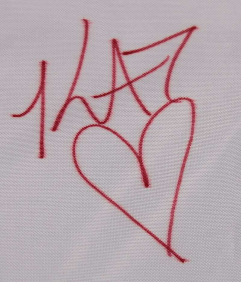 Kathryn Newton Signed 2025 Ryder Cup Golf Flag Autograph D13229 2