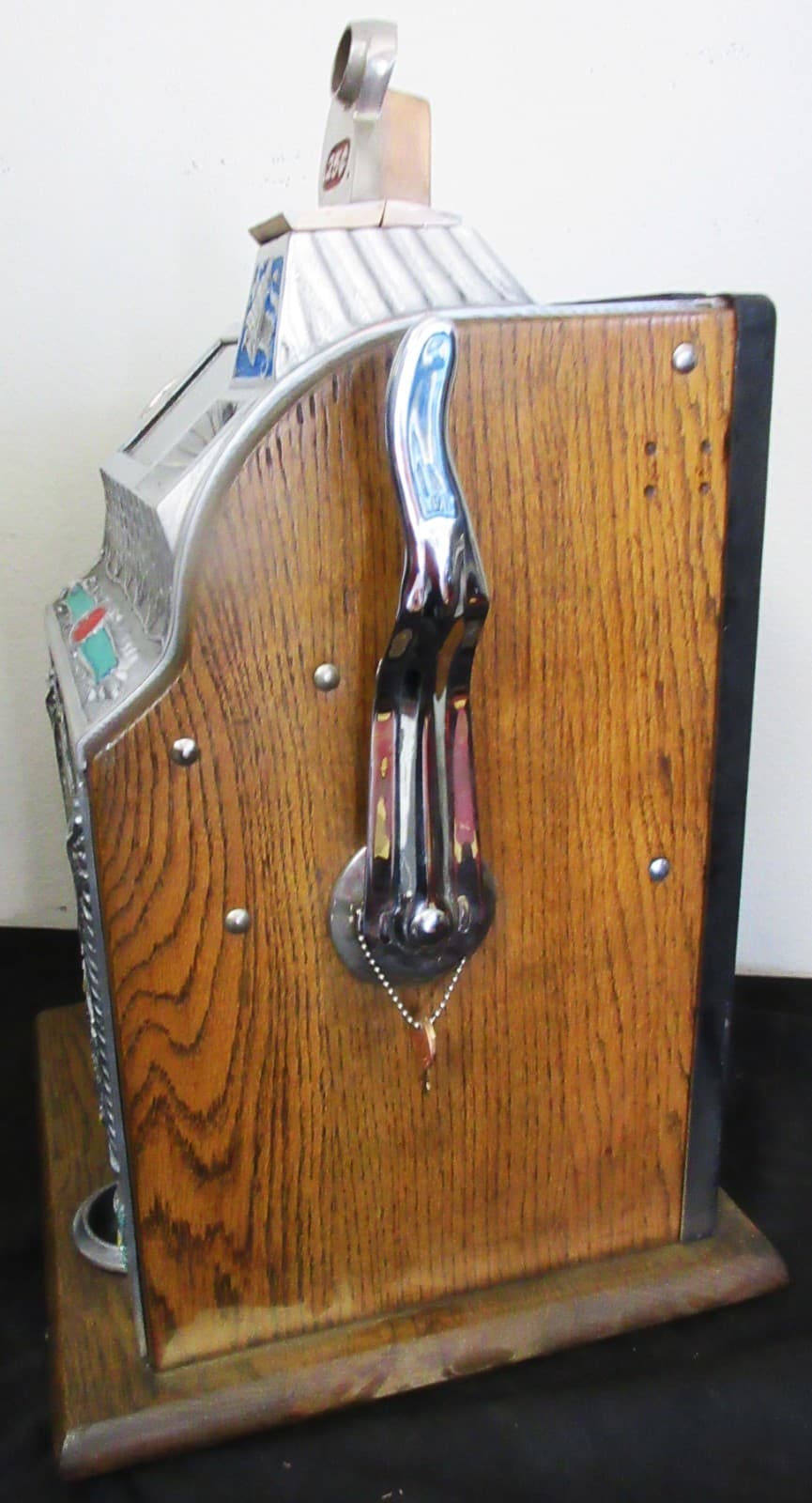 Mills FOK 25c Liberty Bell Gooseneck Slot, circa 1930's 2