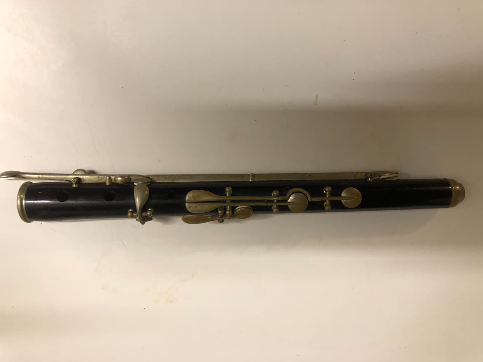 12 Key Antique Wooden Flute 5