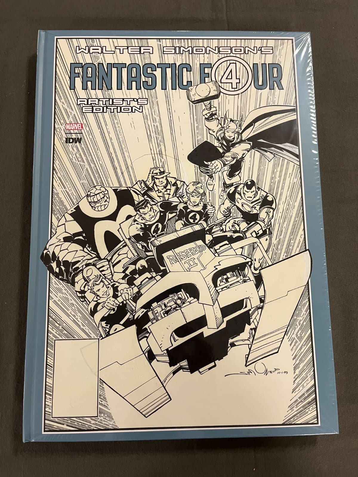 WALTER SIMONSON'S FANTASTIC FOUR ARTIST'S EDITION : BRAND NEW/SHRINK-WRAPPED 2