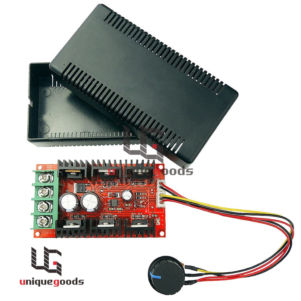 12V 24V 48V 2000W MAX 10-50V 40A DC Motor Speed Control PWM HHO RC Controller 2