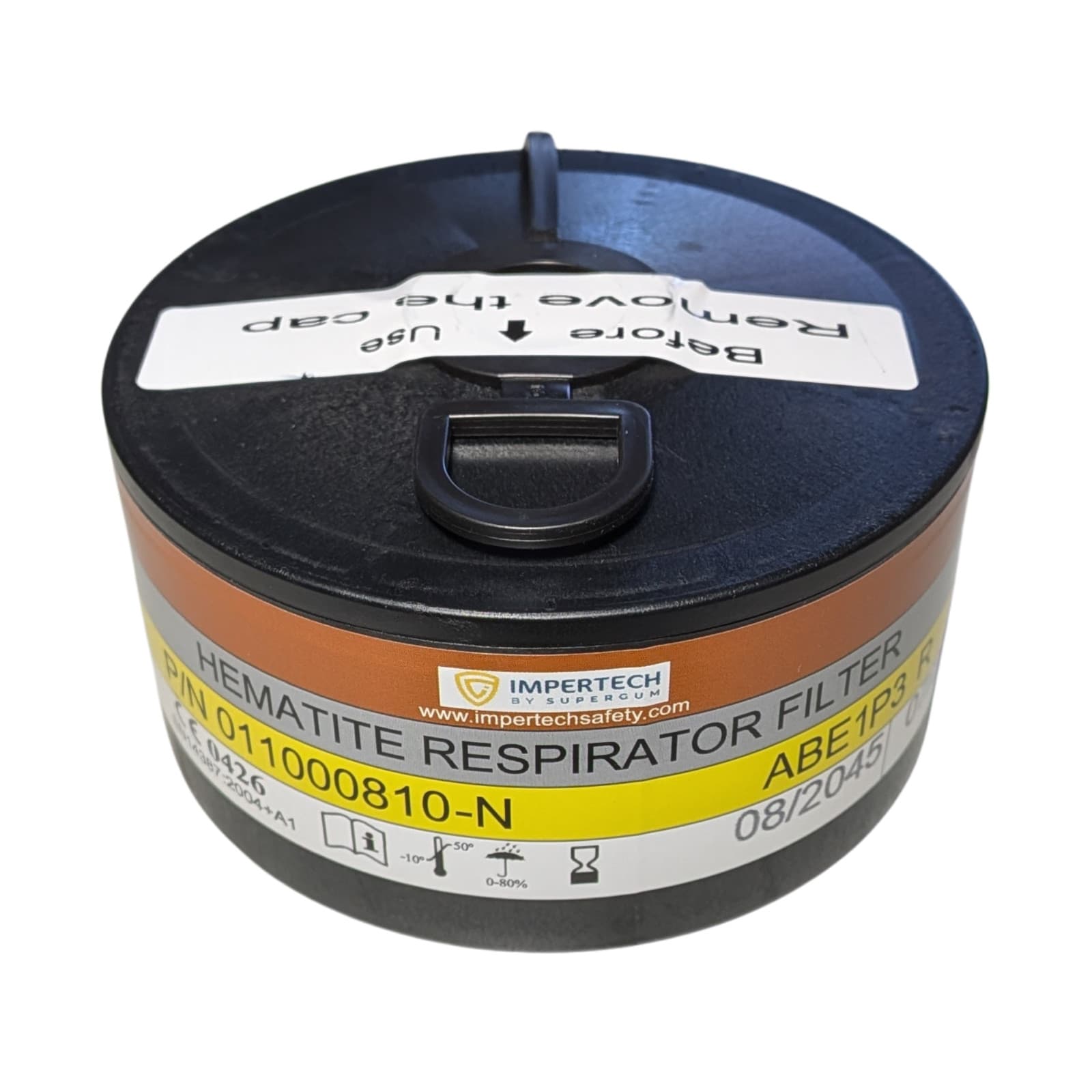 Israel Military 40mm NATO CBRN NBC Chemical Gas Mask Respirator Air Filter 2