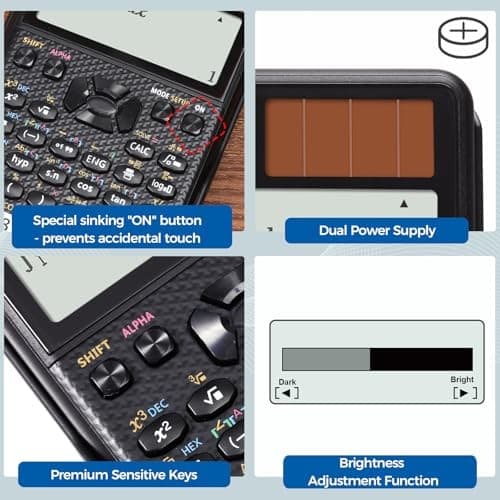 OA-991ES Plus Scientific Calculator with Natural Formula 991ES PLUS 6