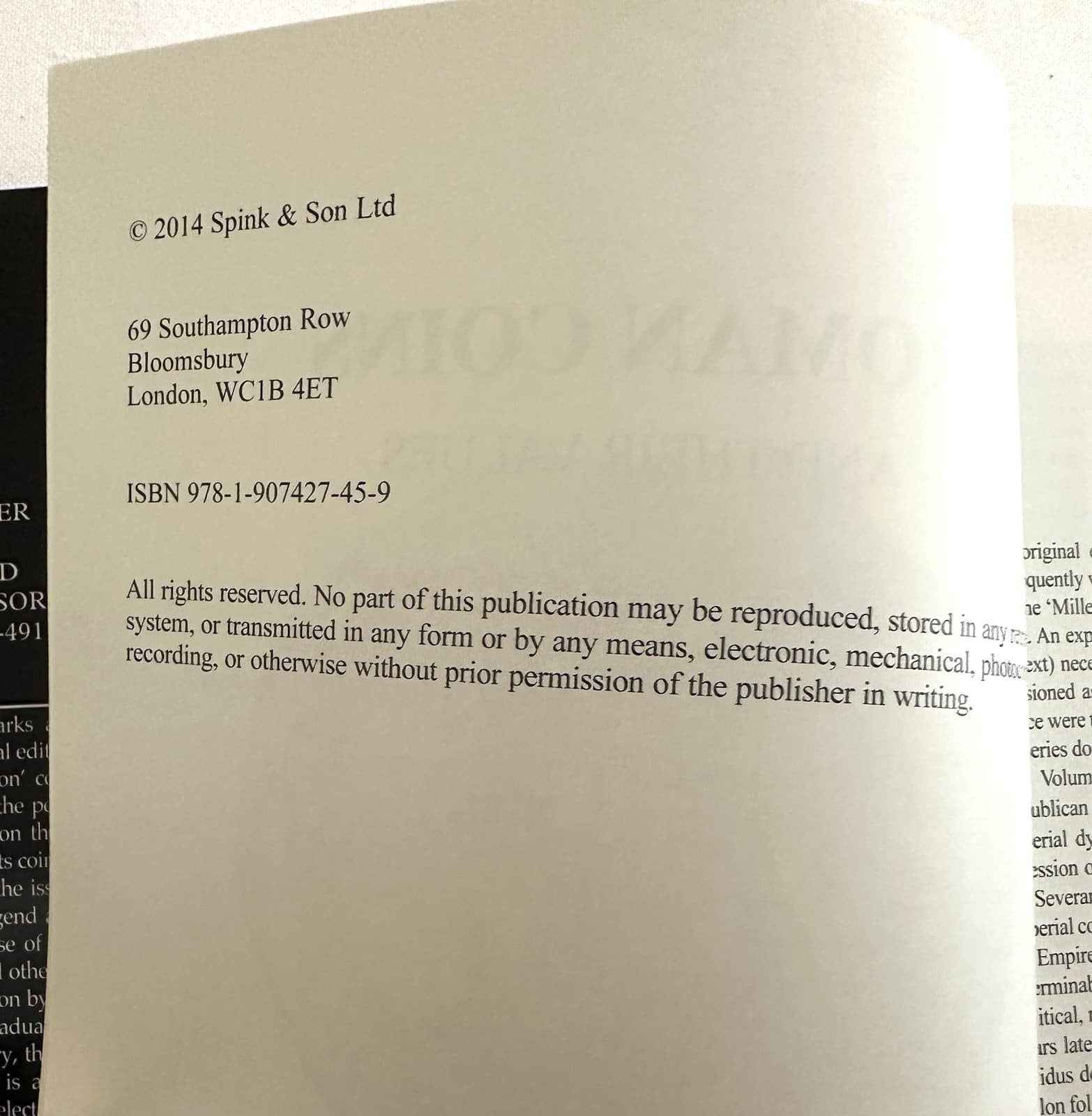 Roman Coins and Their Values Vol V. David Sear 3