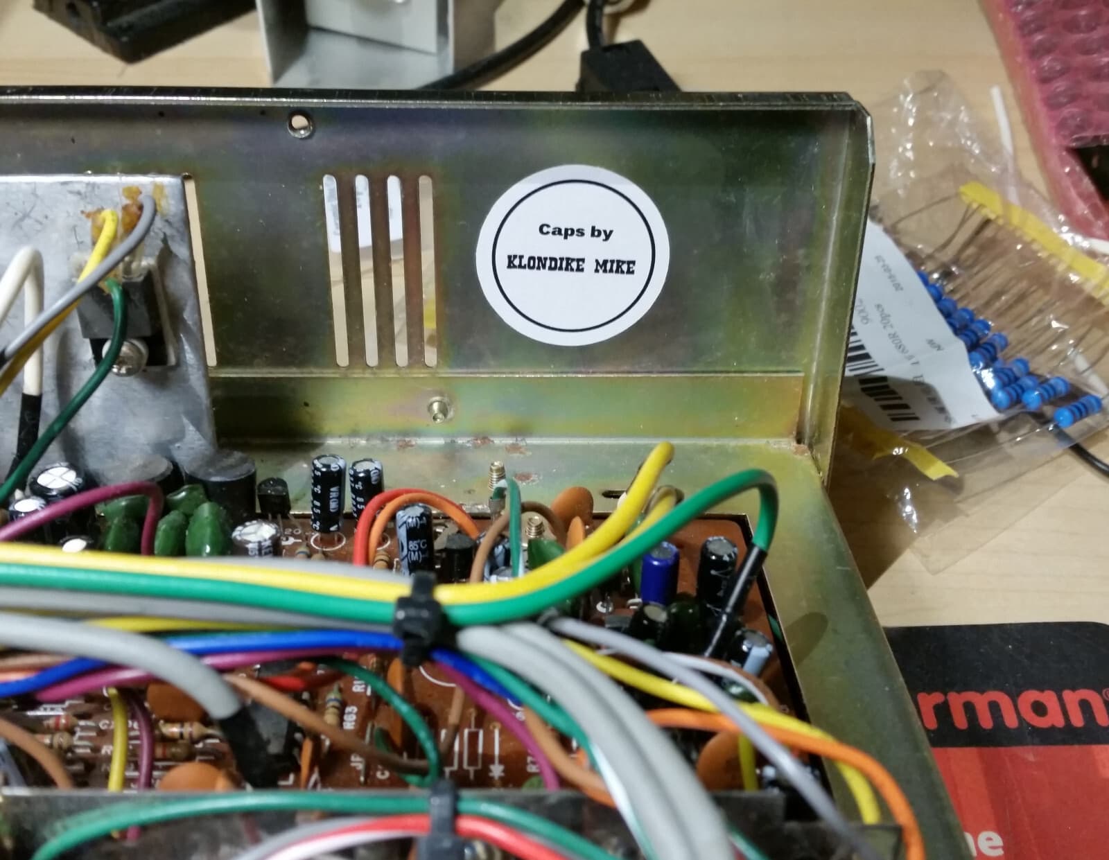 Yaesu FT-101 /B/E/EE/EX electrolytic capacitor kit 4