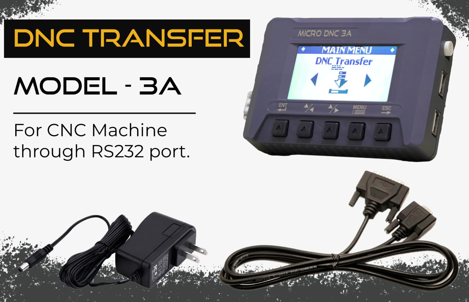 MICRO DNC 3A. program transmission device for cnc machine 4