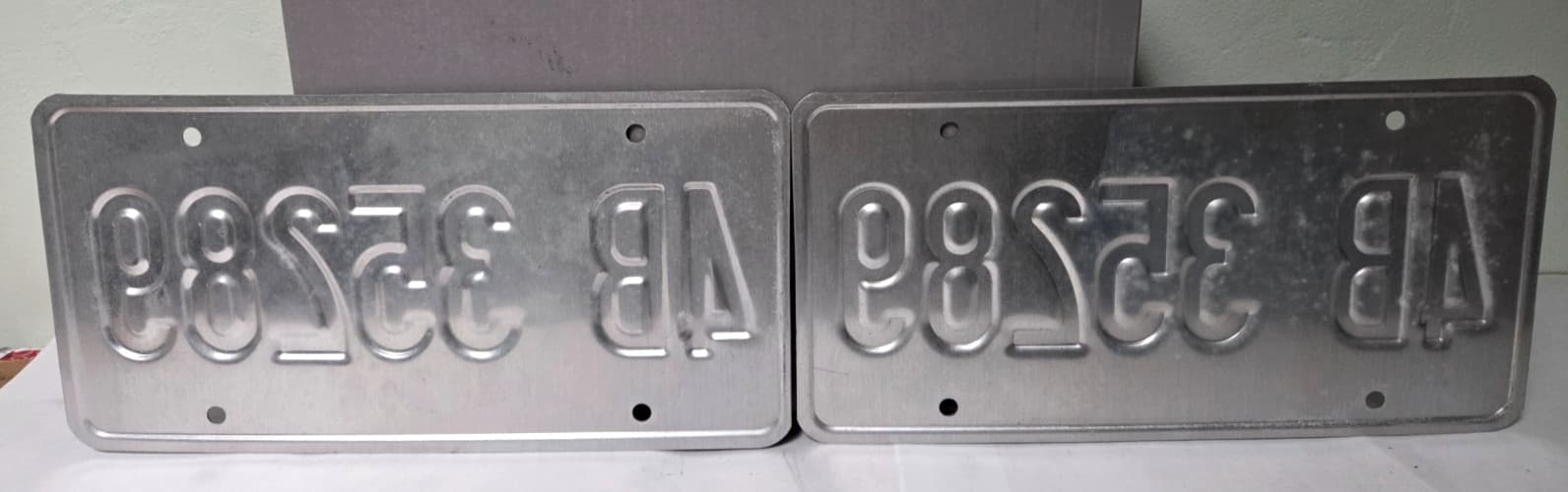 License Plat Set - Idaho - Famous Potatoes VG 2