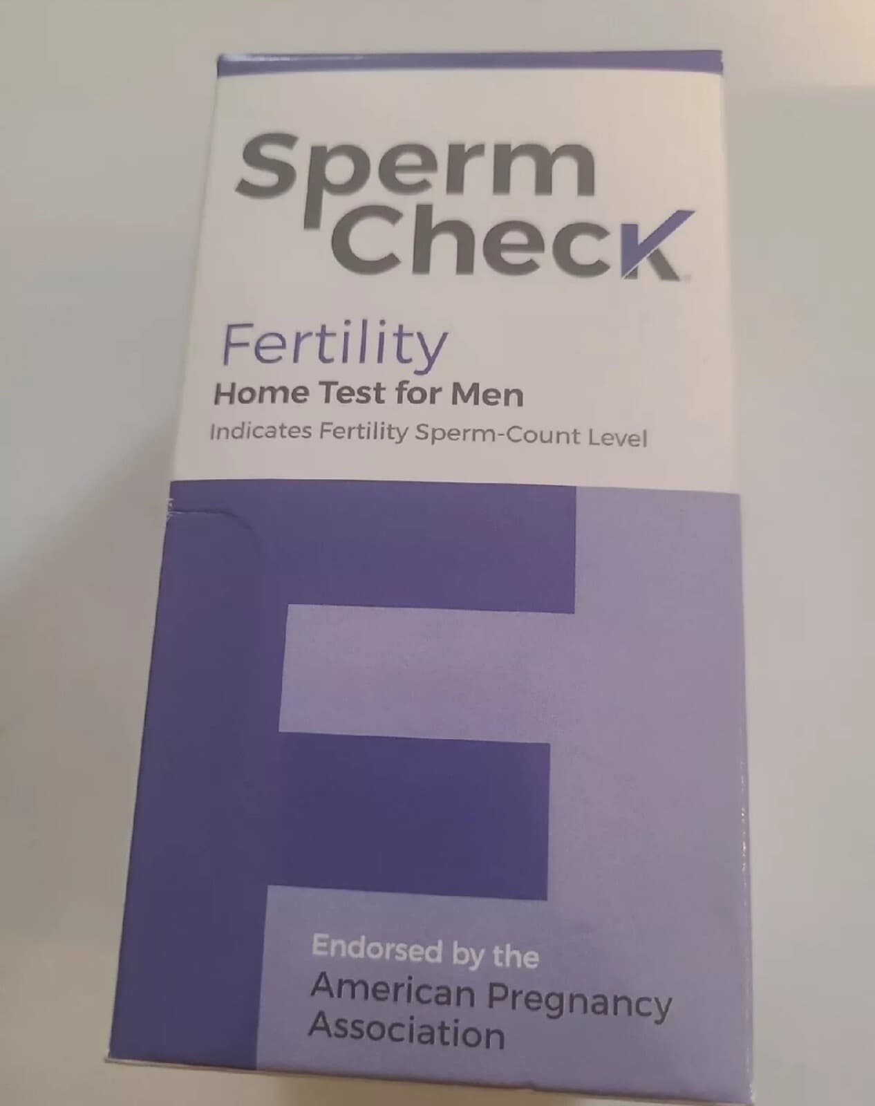 SpermCheck Fertility Home Test for Men Expiration: 12/30/2025