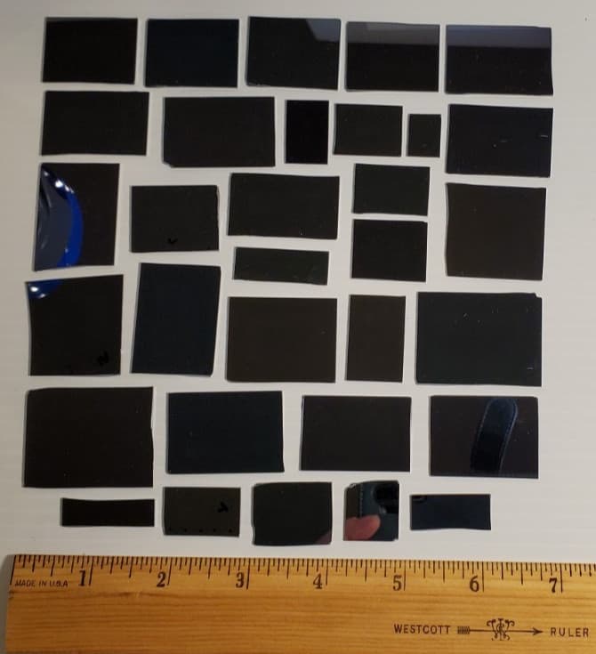 Silicon Si Art Wafer Pieces Plain Semiconductor Design 43g 2