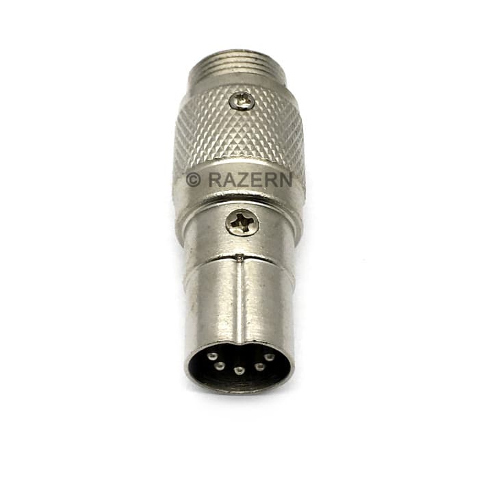 NEW 4-Pin Cobra Microphone to 5-Pin DIN Adapter For Realistic Cybernet CB Radio 2