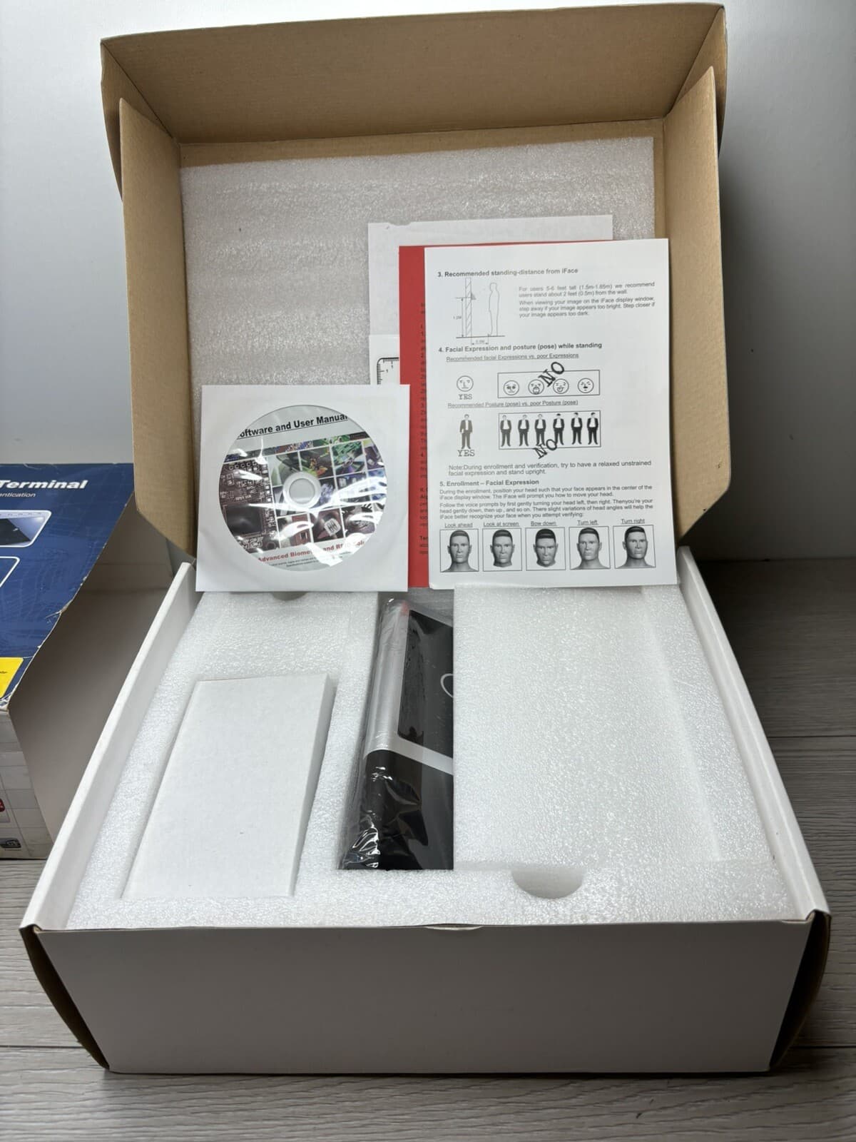 Multimodal Biometric Terminal Time & Attendance Face, Fingerprint Access Control 4